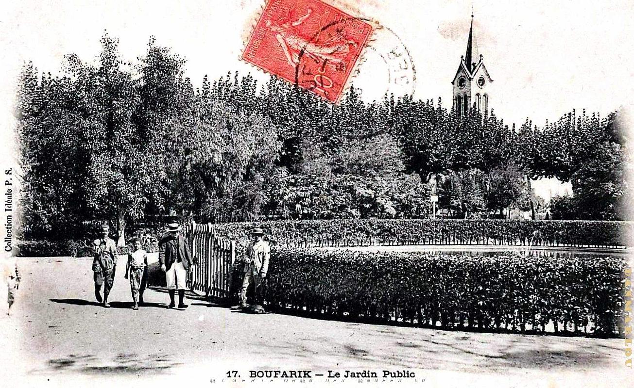 Boufarik - Jardin public - 1902.jpg